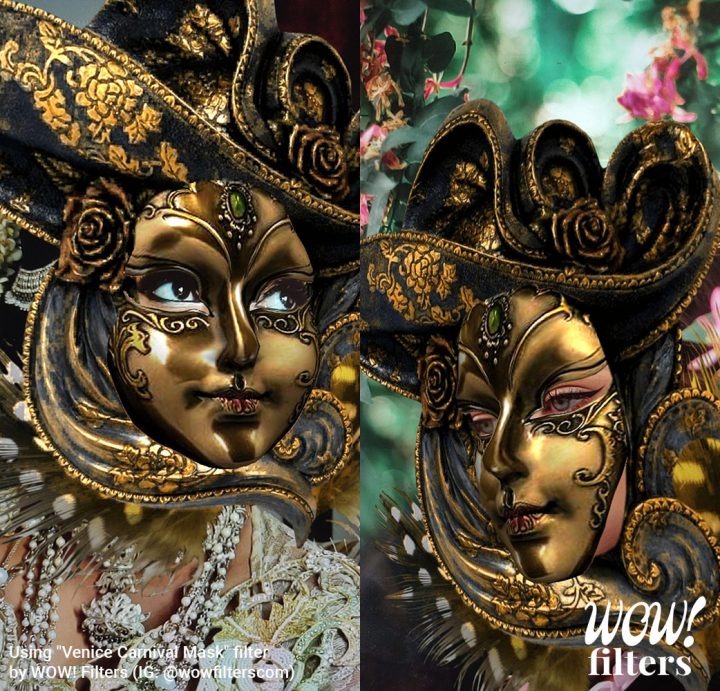 Venice Carnival Instagram filter 2019